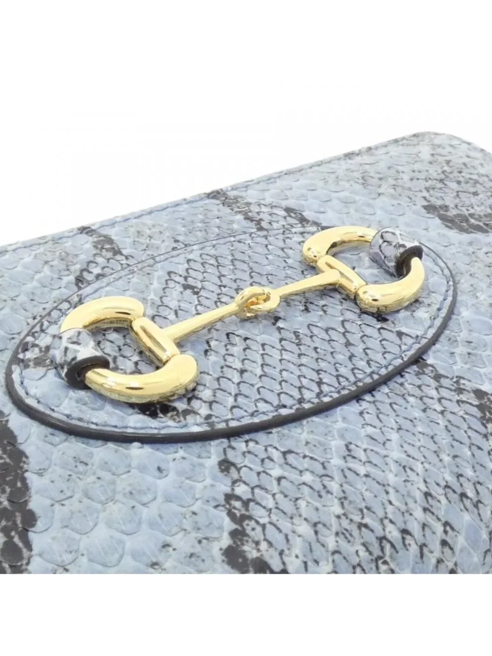 Gucci Horsebit Wallet Blue